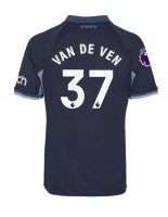 Tottenham Hotspur Micky van de Ven #37 Venkovní Dres 2023-24 Krátký Rukáv